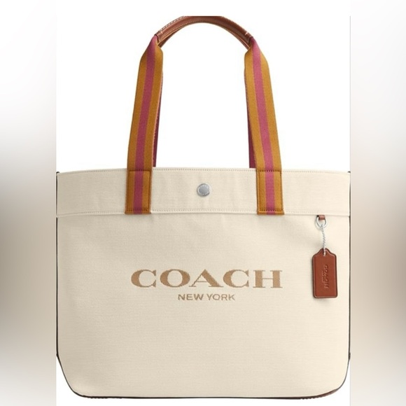 Coach Handbags - ❌SOLD❌ COACH Canvas Tote Large NWT EXCELLENT CONDITION